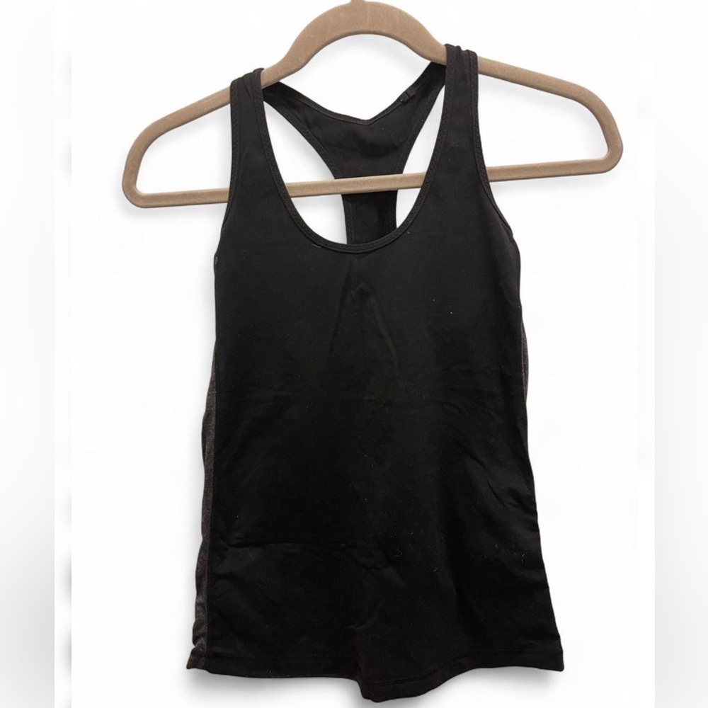 Lululemon black gray racerback tank top
activewear